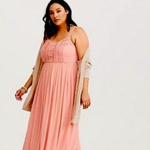 Torrid Blush Maxi Dresss